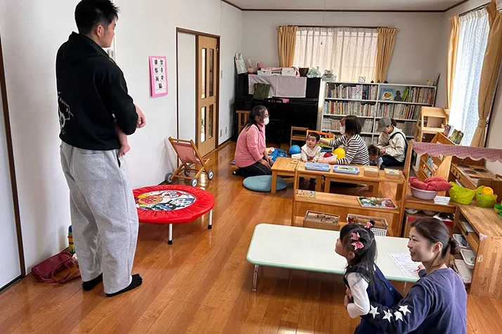 プレイルームでの様子